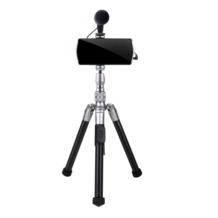 Coman Foldable Camera Tripod Aluminum alloy professional mobile phone holder