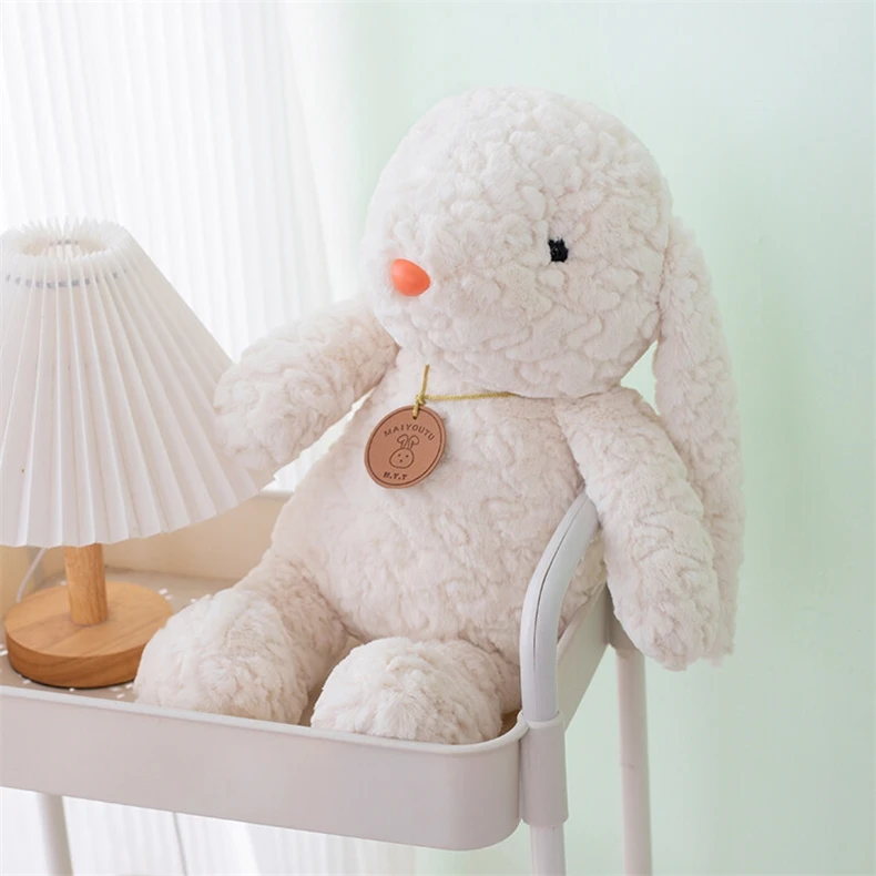 Rabbit Plush Easter Bunny Soft Plushies Cute Stuffed Animals Kawaii Plush Toys Throw Pillow Decoration