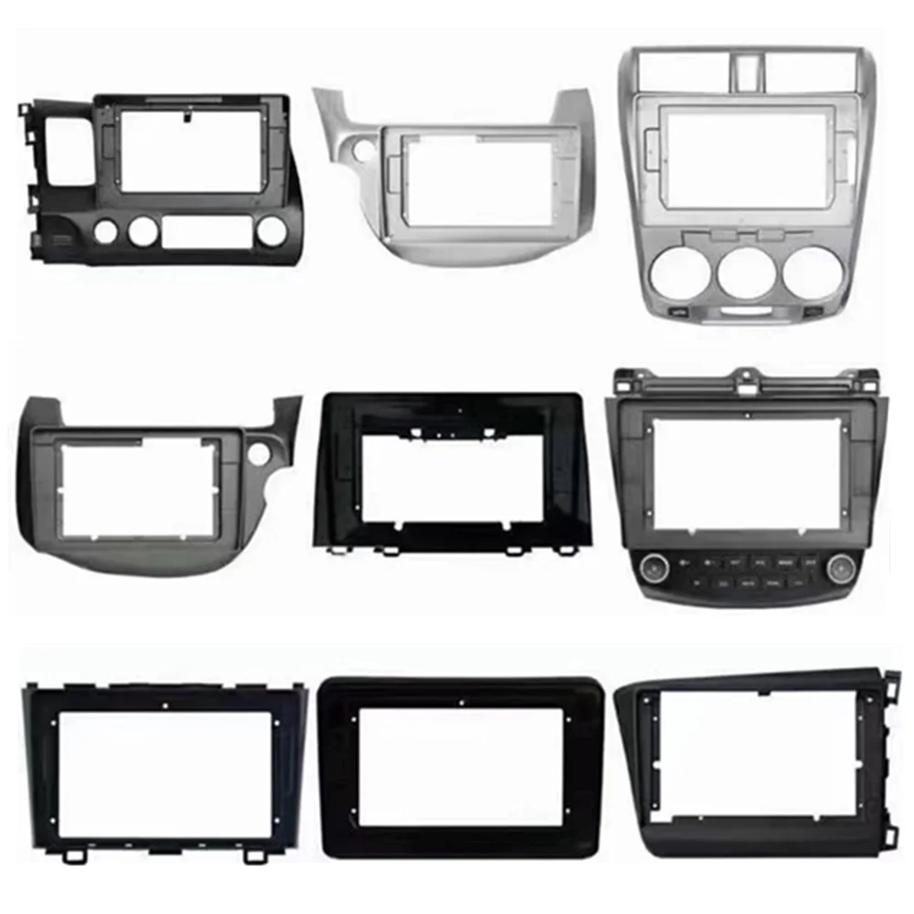 Car DVD player frame for Honda Fit/Civic 2002-2007 car radio Dashboard installation kit Car video Android Player Bracket Panel