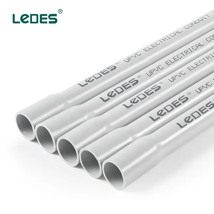 LeDES 25mm MD PVC Electrical Conduit AS/NZS 2053 Approved and Trusted Manufacturer for PVC Conduit Pipe Electrical Medium Duty