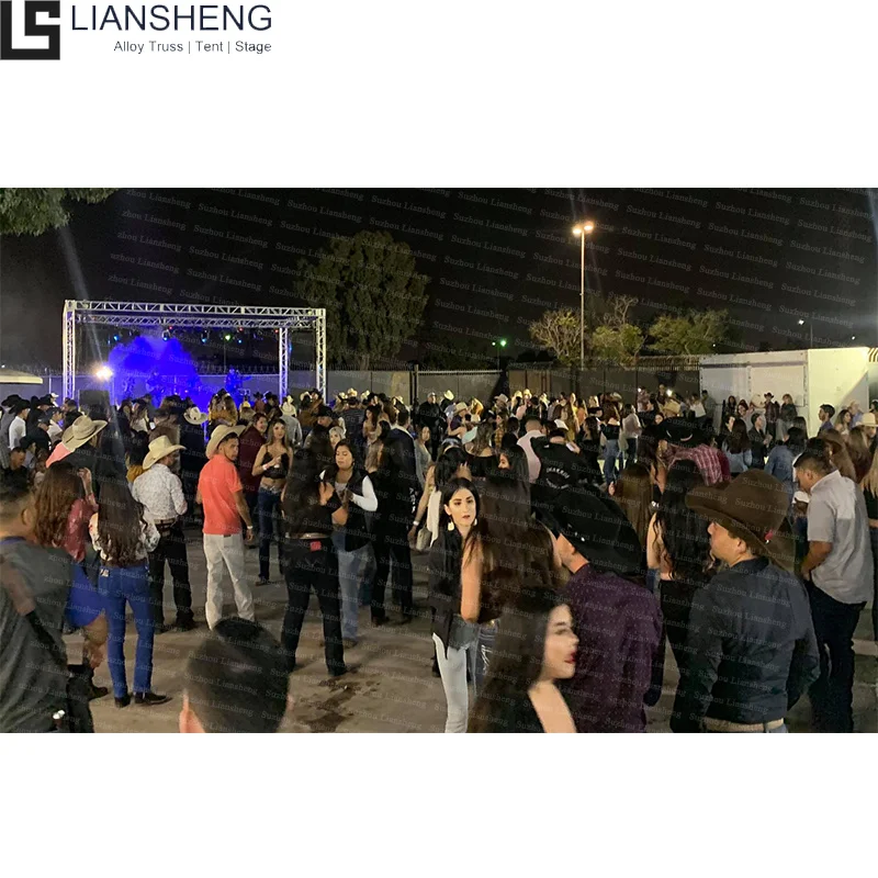  400 мм 50 футов наружный Dj фасад церемония шоу алюминиевый сплав сценическая крыша
