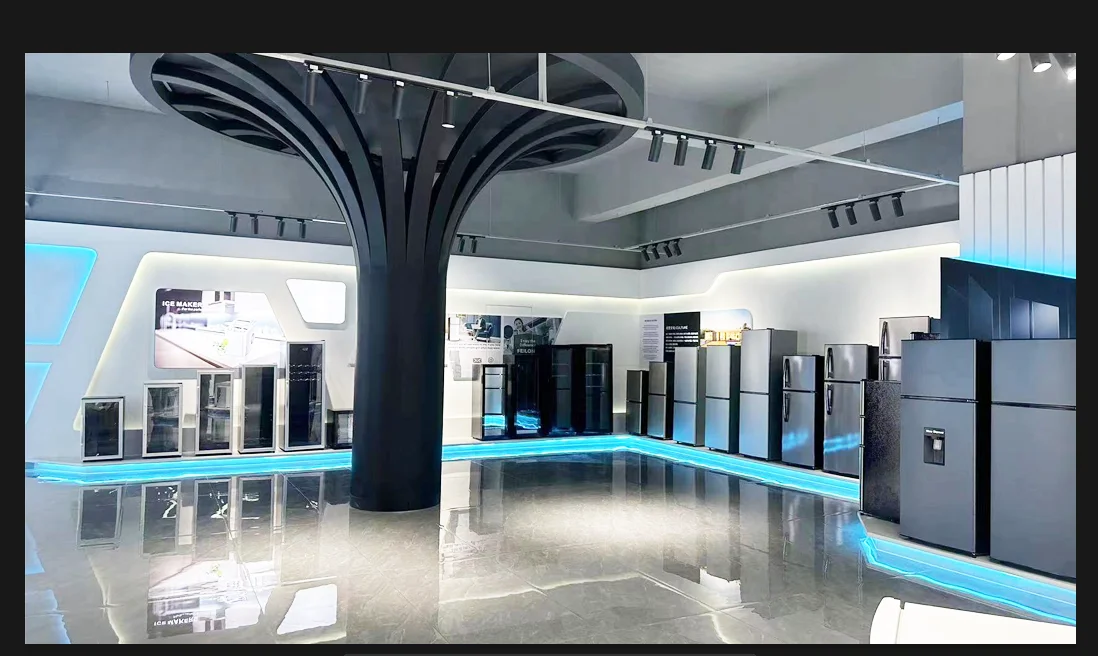 air conditioning parts small refrigerator four doors 360L No frost refrigerator small refrigerator