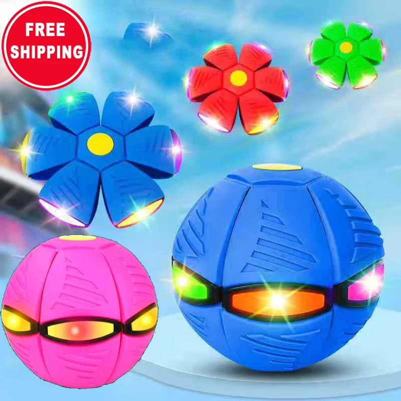 Wholesale Children Decompression Toy Juguetess Infant Ufo Ball Foot Deformation Flying Saucer Ball Stress Reliever Toy For Kids
