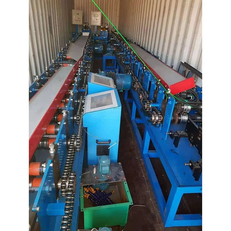 Hottest promotion 3 tons CGR15 ball bearing steel Automatic duct forming machine
