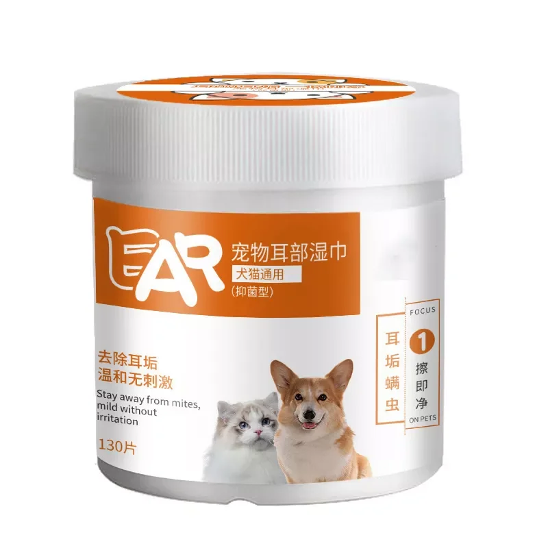 Wholesale Soft Pet Ear Eye Wet Wipes Cat Dog Wet Wipes Clean Neatly For Dogs And Cats