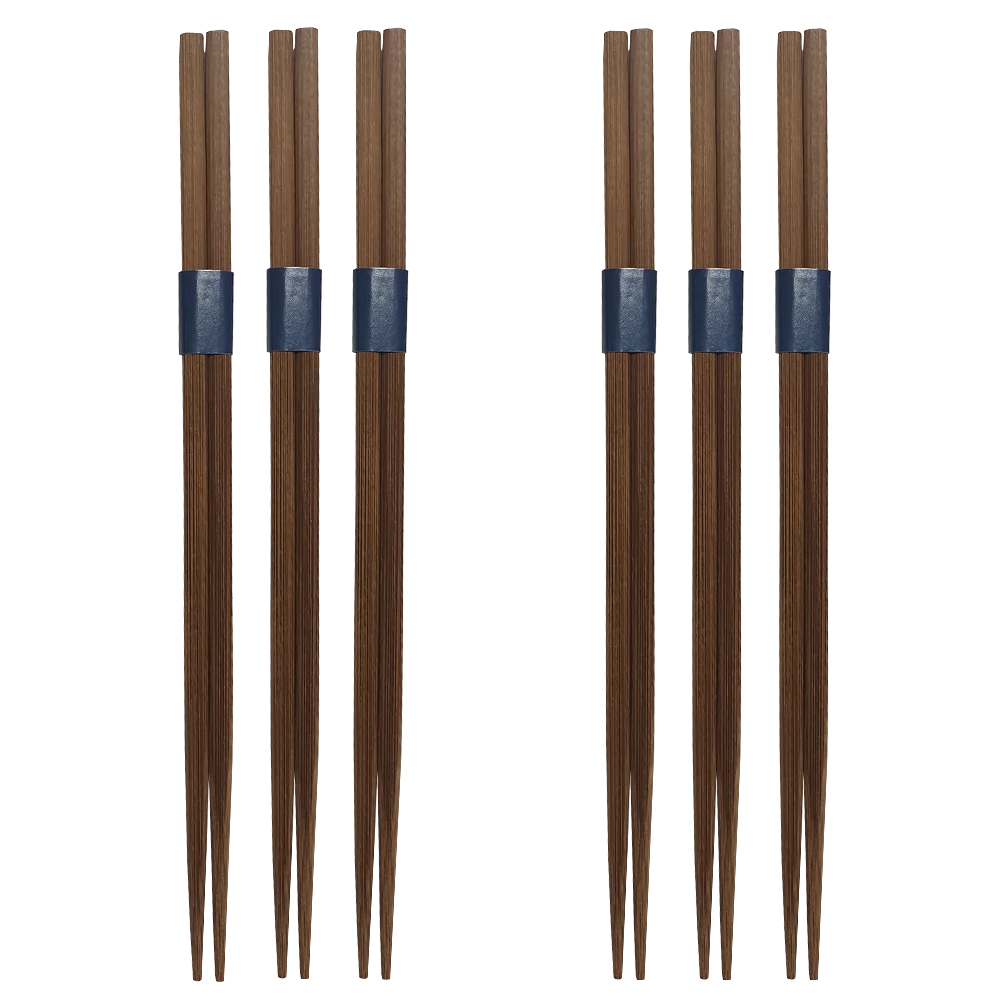 wholesale basic supplies one pointed slim rikyu Japanese Sushi bamboo disposable chopstick dark brown carbonized custom print