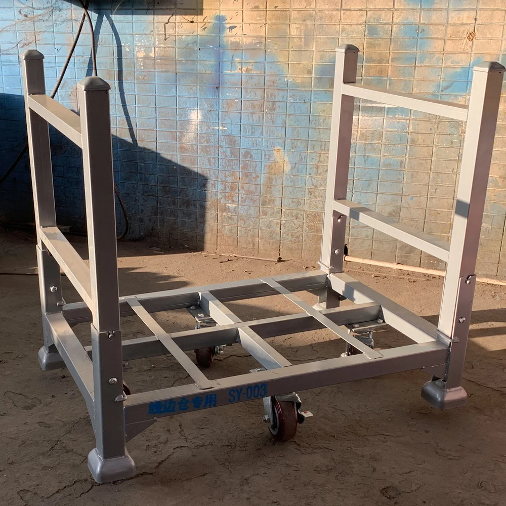 Warehouse customized best selling steel frame storage rack and cage rolling rack