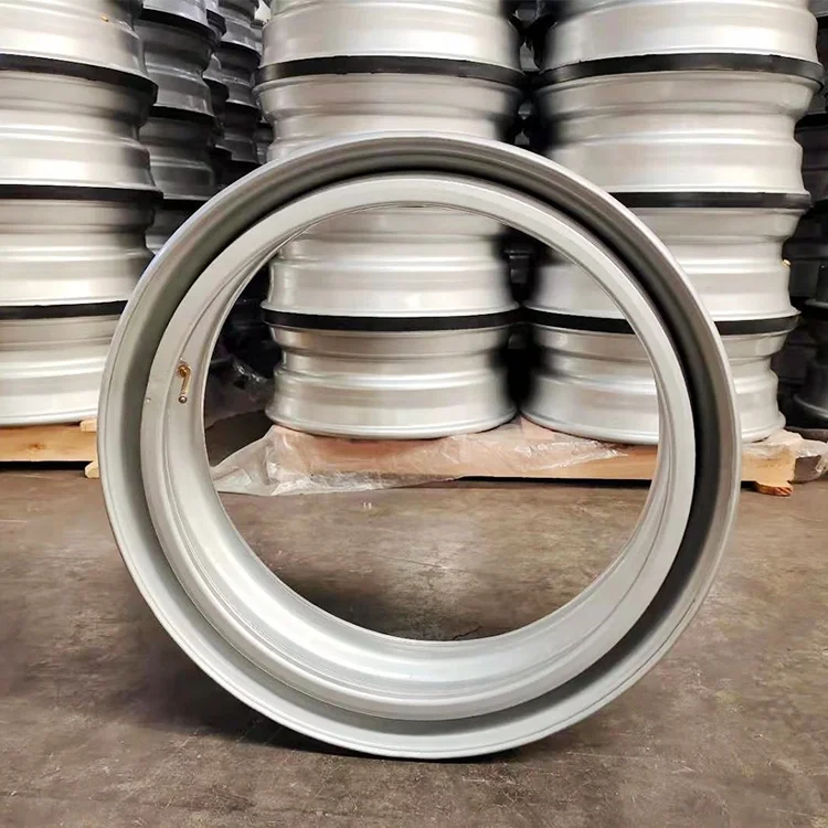  China Factory Whosale 22.5 Inch 22.5x7.5 Demountable Truck Steel Wheel Rim For Heavy Duty Size