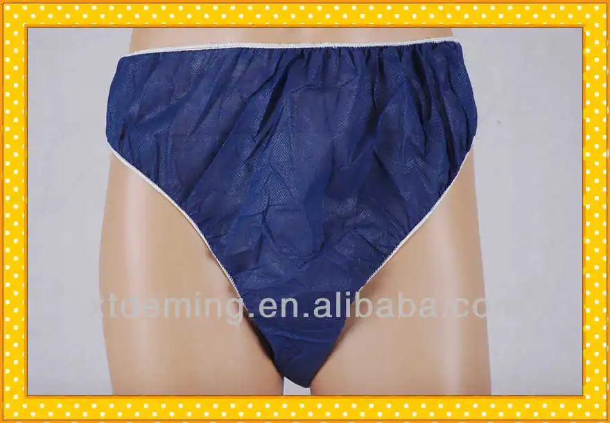 Massage Panties Bras SPA Women Men Free Size Nonwoven SMS Cotton Disposable Underwear