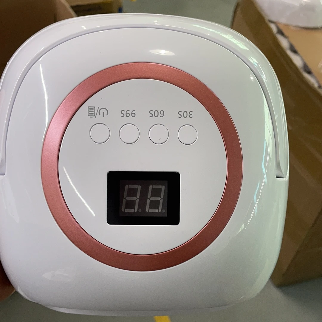 2021 Belmax Cordless Uv Led Nail Lamp 72w Rechargeable Nail Dryer Wireless Gel Polish Curing S40 Lamp