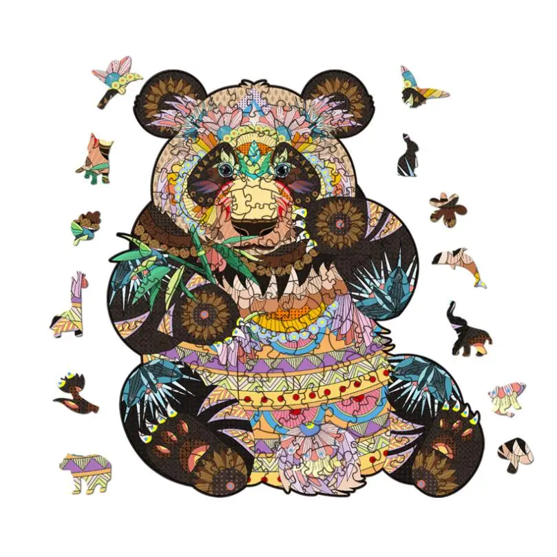 3d Сова головоломки игрушка неправильной формы деревянные головоломки