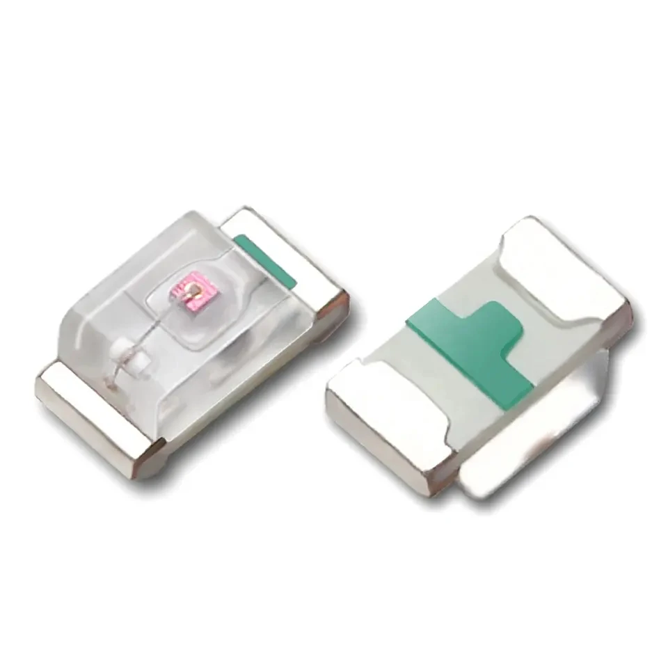 Juhong SMD 0402 светодиод 1 05*0 55 мм мини-диод красный синий желтый зеленый белый ИК УФ светодиодный свет настраиваемый длина волны