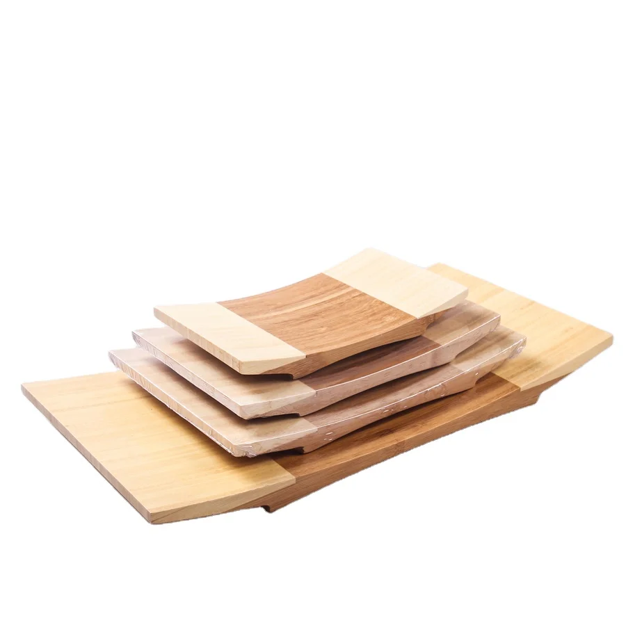 New Design Japanese Style Bamboo Tableware  Sushi Tray for Food Serving