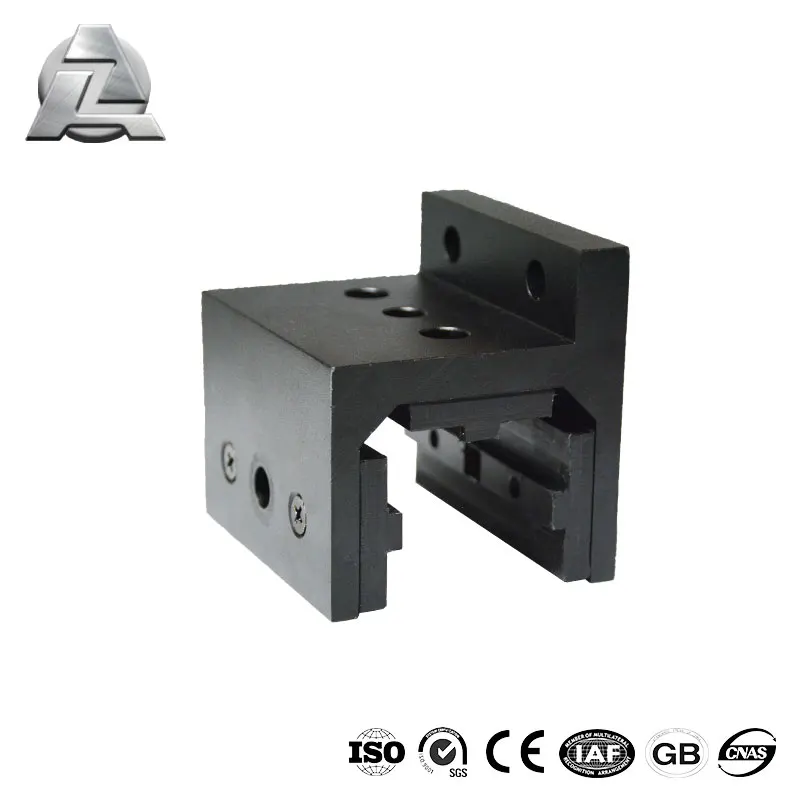 Aluminum anodized silver high quality t slot slider linear bearing