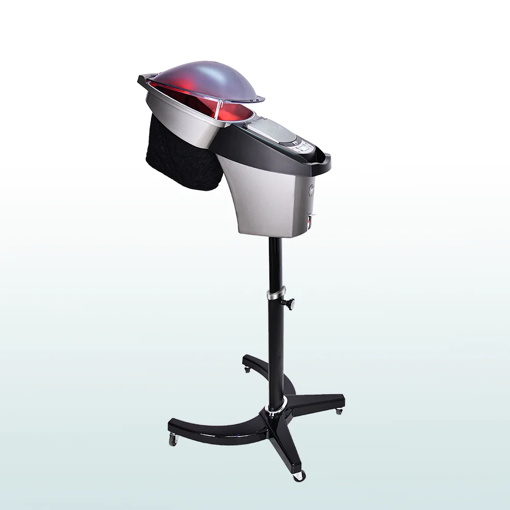 Лаконичный домашний парикмахерский аппарат для ухода за волосами, Профессиональный парикмахерский аппарат для лечения водных волос, пароварка для волос на пол