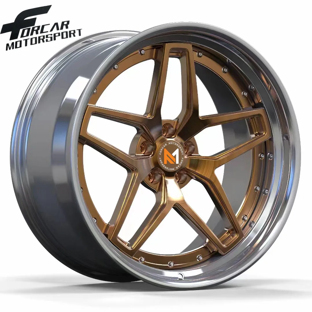 Forcar Wheels Brand Monoblock 2-pc 3-pc Forged Customization Alloy Wheels