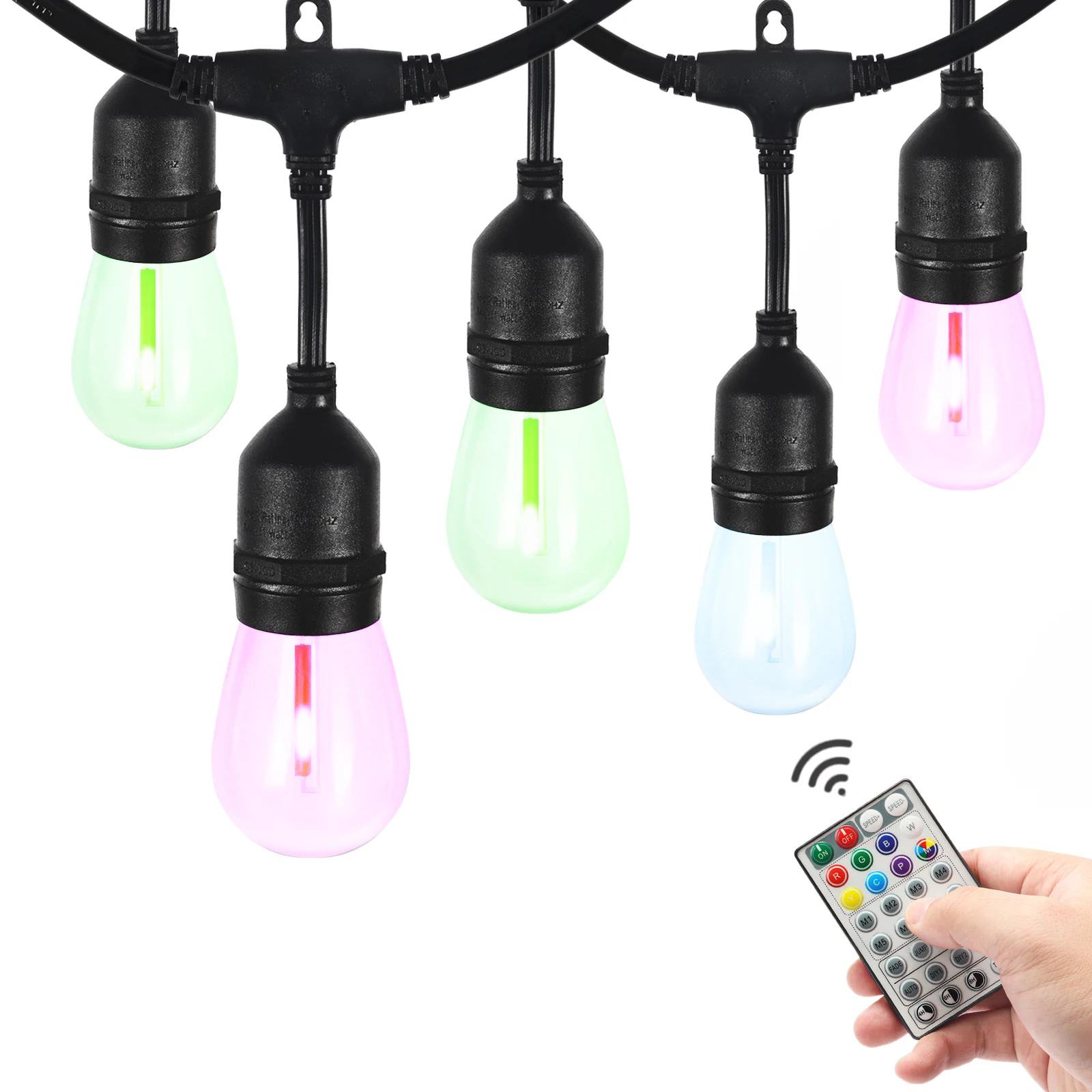 Drip Effect Light String Meteor Shower Single Filament string Light for Tree Wedding christmas Holiday Decoration