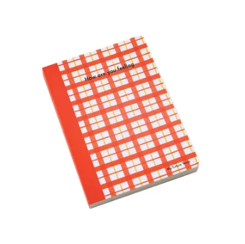 188 Page Korean Trellis Diary NoteBook Planner Blank Grid Horizontal Line Inner Page Notepad Daily Plan Yearly Agenda