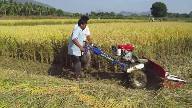 Сельскохозяйственная техника, уборочный комбайн для риса 4G120A, мини-уборочный комбайн для риса