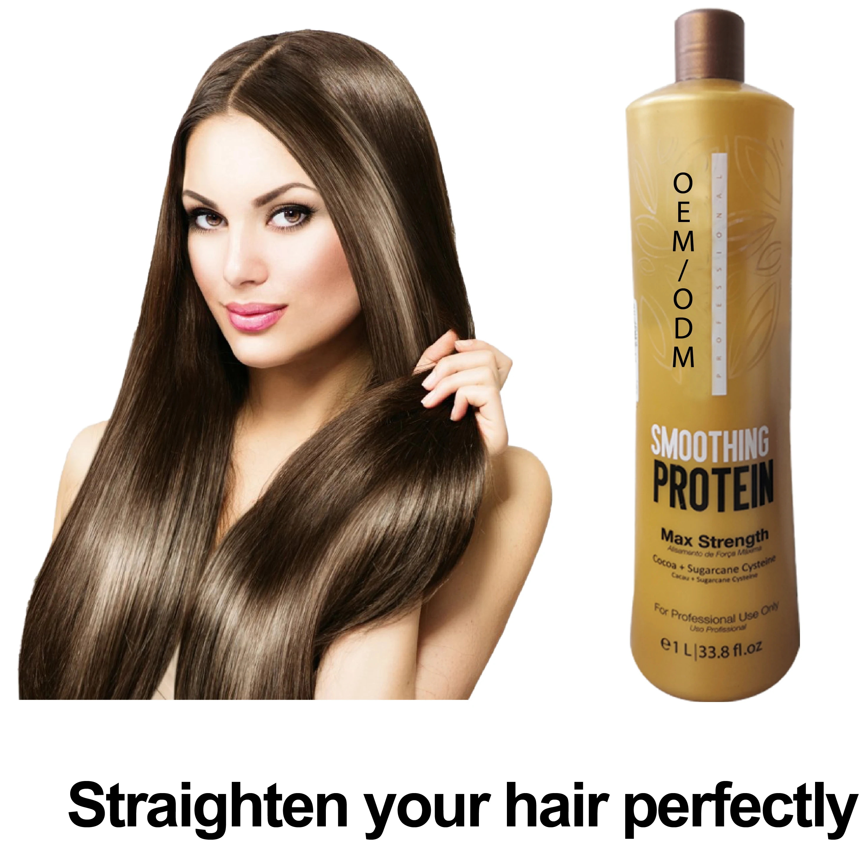 Hot selling private label keratin protein treatment straightening cream