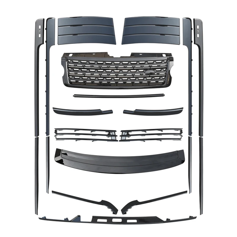 Полипропиленовый пластик для Range Rover Vogue, обшивка для корпуса руководителя, передняя противотуманная фара, боковая впускная обшивка, обшивка для заднего бампера