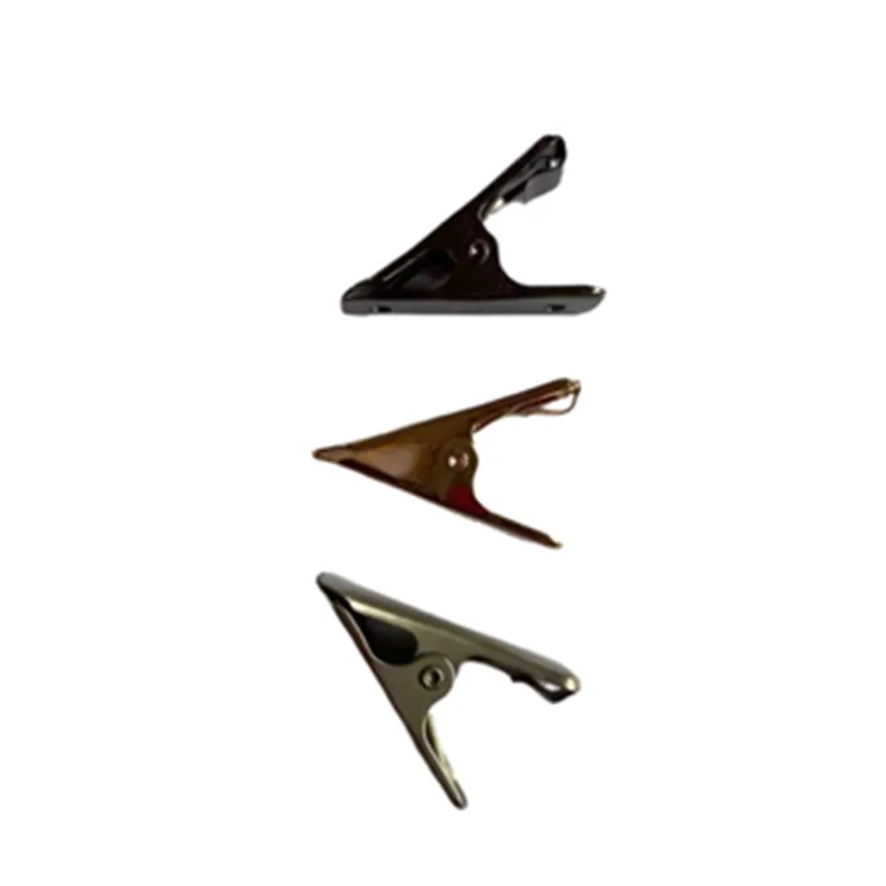 Round Metal Grip Clips Silver Bulldog Clip Stainless Steel