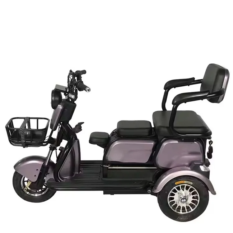 Cheap Price powerful electric tricycle adult big wheel tricycle  3 wheels electric tricycles for adults