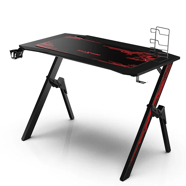
Wholesale Gaming PC Desk Computer Racing Table Wood Top Metal Legs 