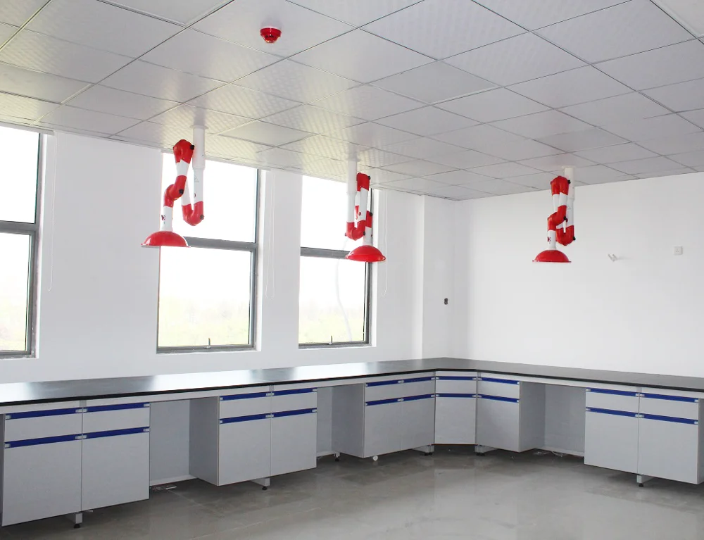 Школьная лабораторная мебель металлическая Рабочая скамья лабораторный стол с шкафами