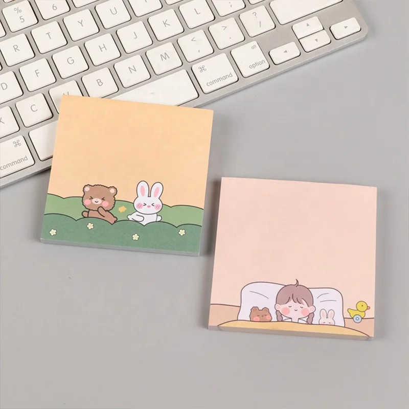 Promotional Custom Creative Lovely Sticky Note Memopad