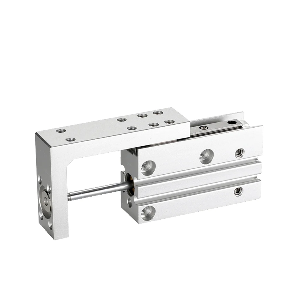 China Manufacturer High Precision Durable Double Acting Pneumatic Air Cylinder With Single Rod