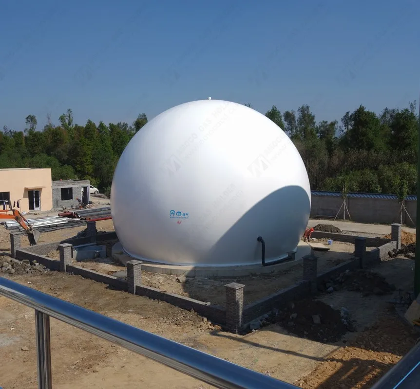Automatic Control Membrane biogas gasholder balloon for biogas plant