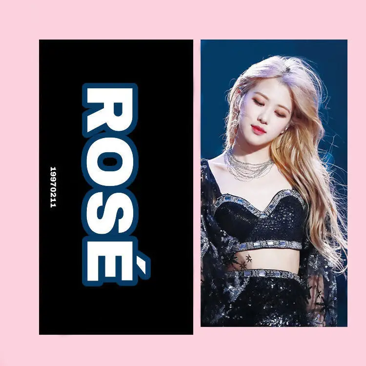 Custom Printed Double Sided Hand Banner Paper Slogan Kpop Concert Slogan Towel