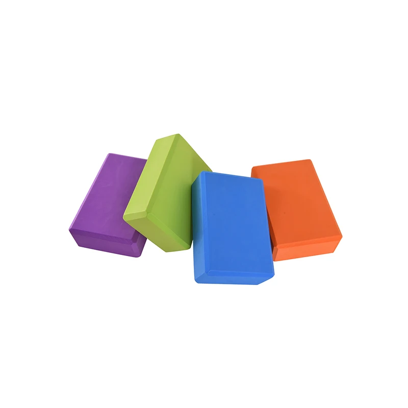 
Custom Logo Yoga Bricks High Density EVA Foam Yoga Block for women and men 