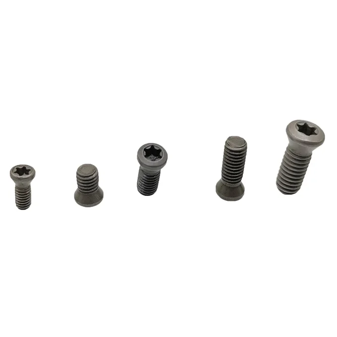 CNC tools parts Torx Carbide Insert Screws Flat head trox screw  carbide insert torx screws for cutting tools