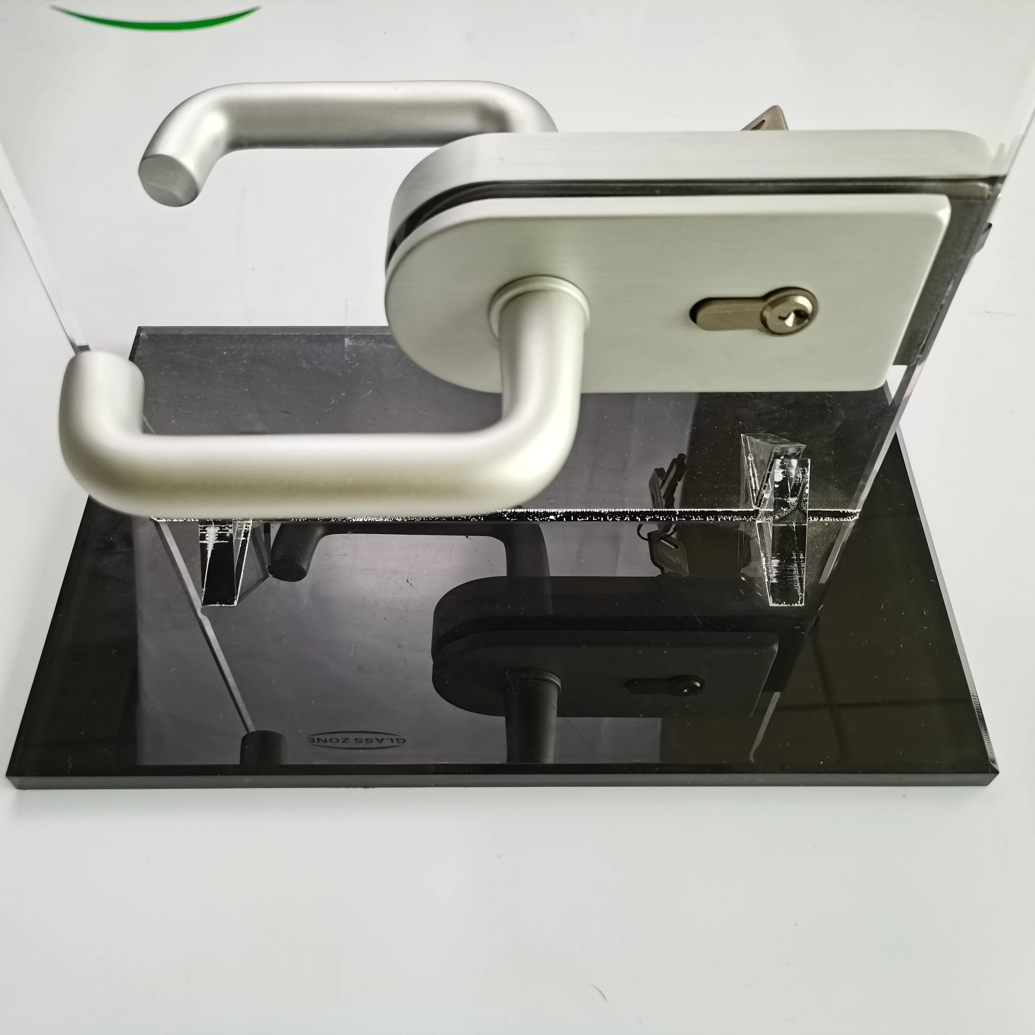 Manufactory Wholesale Swing Glass Door Lock Handle Lock Aluminium Door Lock Set