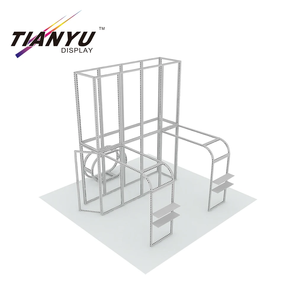 Торговая выставка на открытом воздухе, регулируемый дизайн группы компаний, сверхмощный модульный стенд для духов