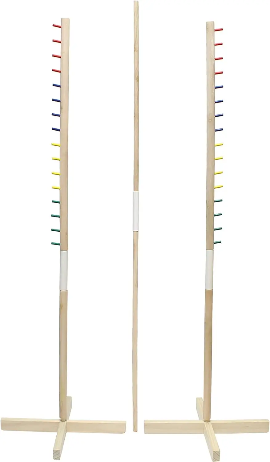 Wooden Limbo Game Simple Setup Limbo Pole for Outdoor Party Game Wooden Limbo Stick Yard Game