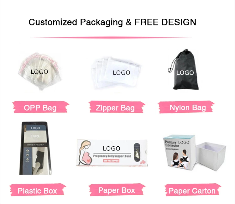 Best Seller Customized Postpartum Belly Wrap Abdominal Binder Post Surgery Compression Wrap Recovery Support Belt With Pocket