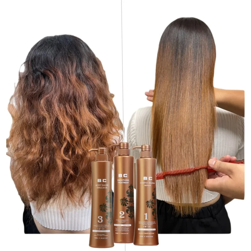 Сертифицированный Аминокислотный протеин Бразильский кератин для лечения волос