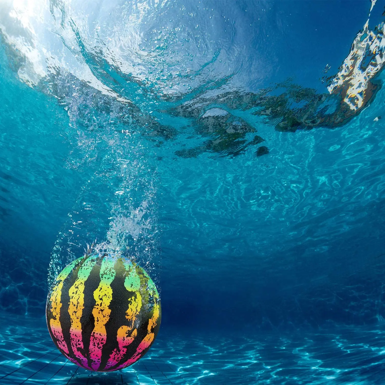 Inflatable Water Walking Watermelon Diving Ball Pool / Water Tank Float Valve with Plastic Ball Inflatable Toy 16P PVC,16P PVC
