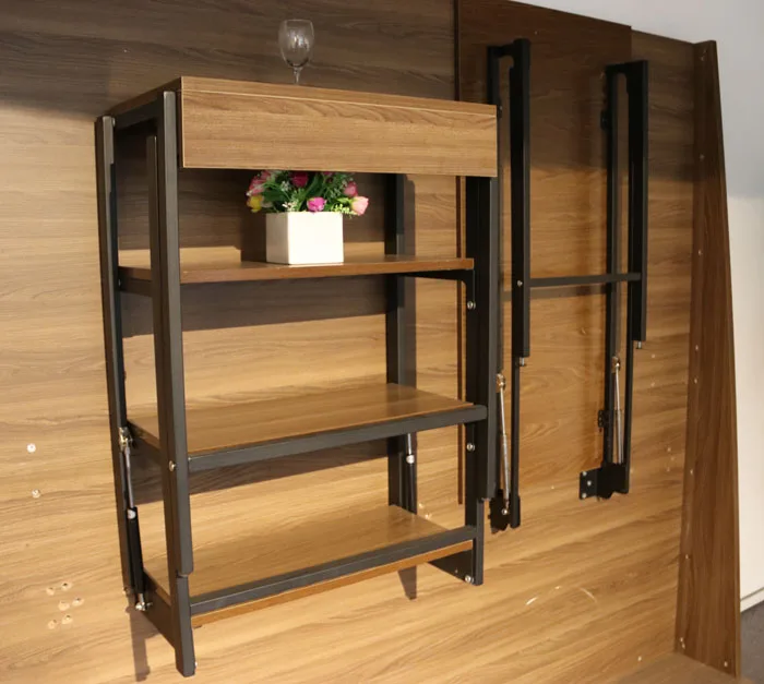 
modern dining transformer wall mounted table fold down wall table 