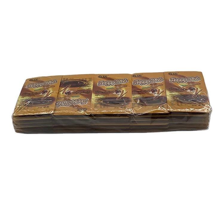 
Factory manufacture various happy biscuit chocolate 