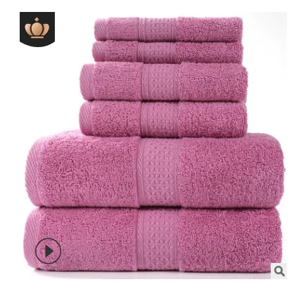 Amazon Hot Sale Gift Towel Set Turkish Towel Set Cotton Bath Towel Set
