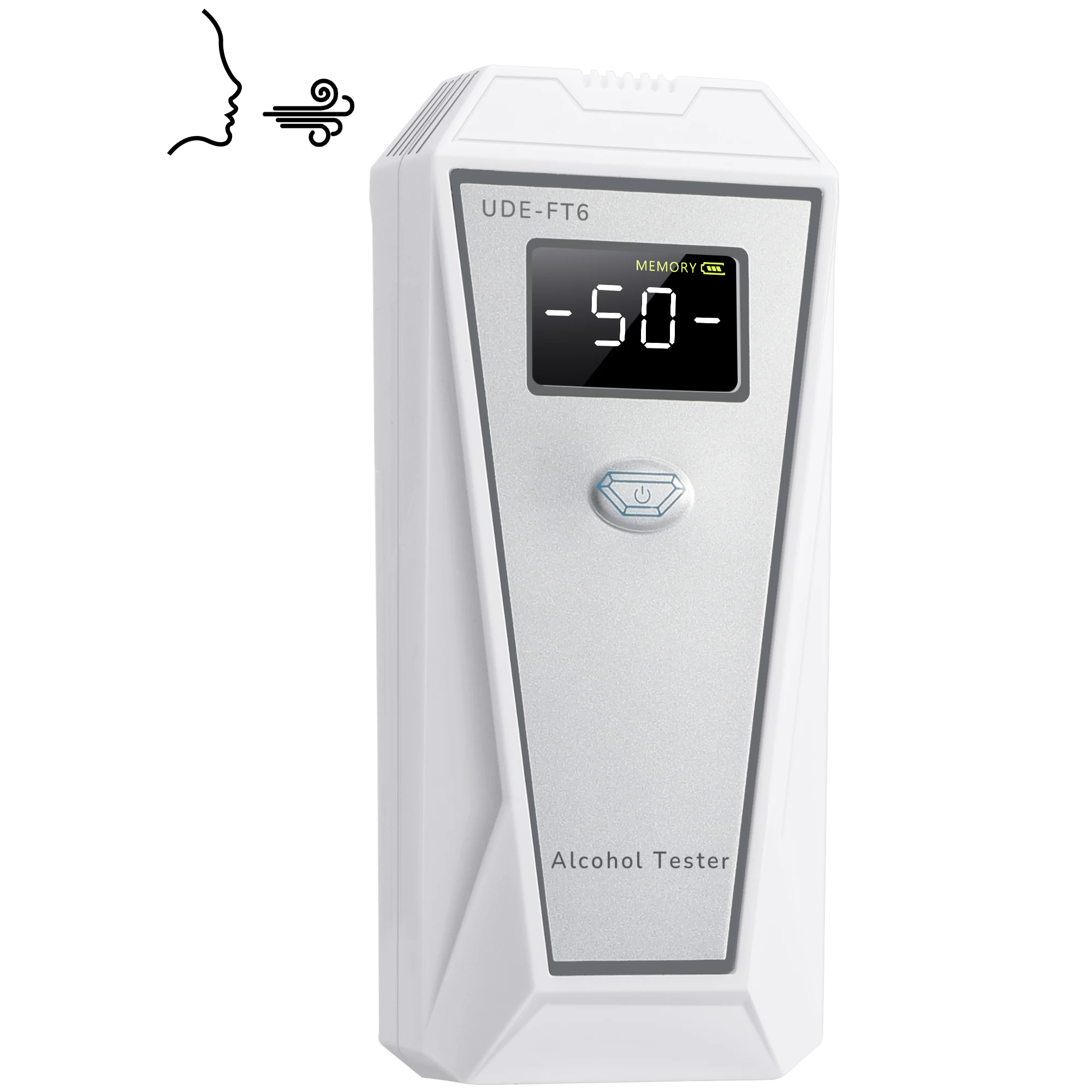 Cheap non-contact alcohol checker factory wholesale breathalyzer portable breath alcohol tester