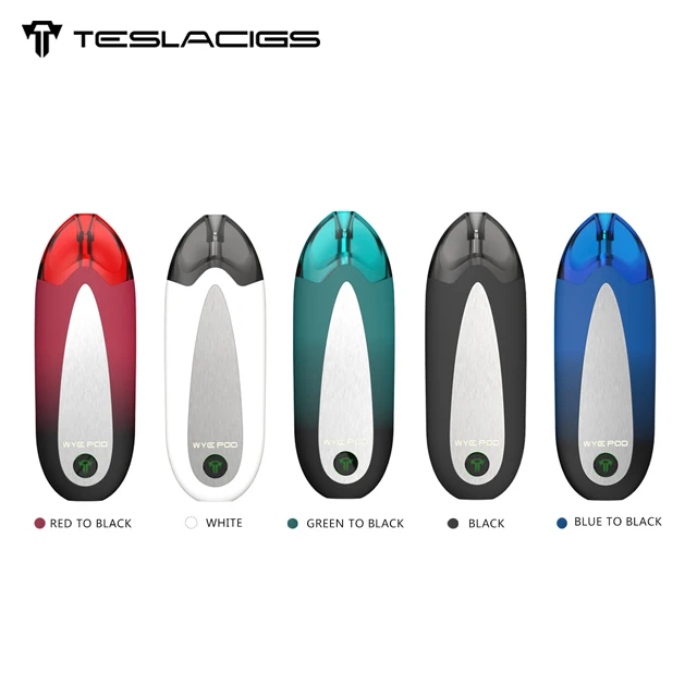 
2019The New Newest Tesla WYE Pod Starter Kit 430mAh 2ml from Teslacigs 