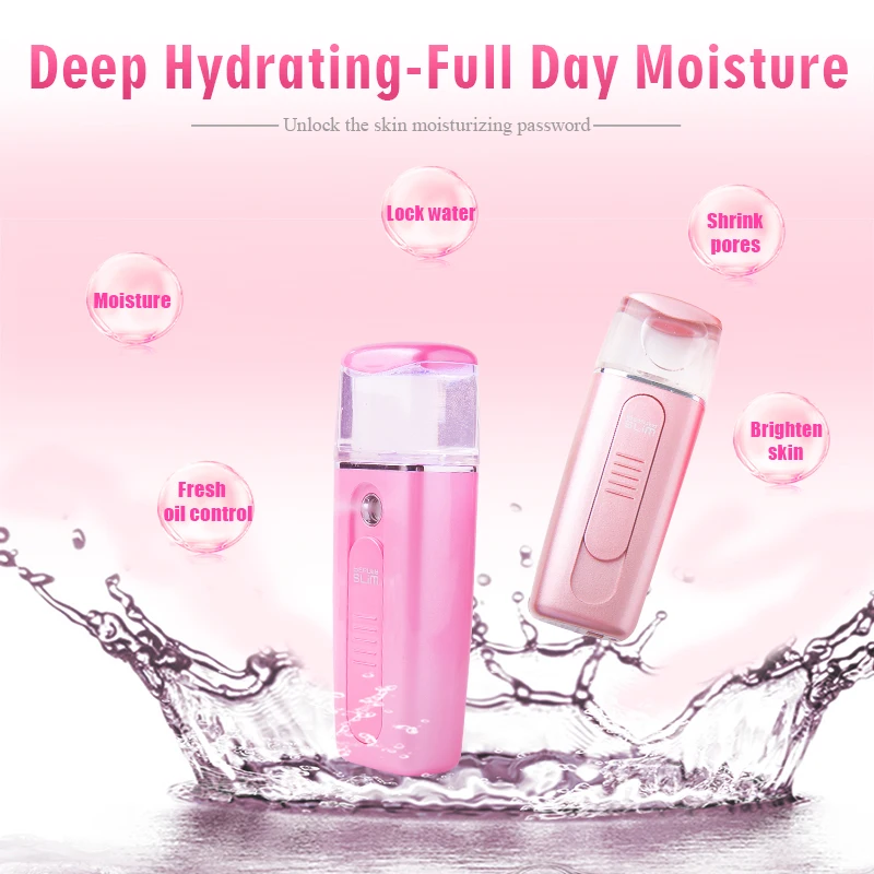 Nano-Hydrating Sprayer Facial Moisturizing Artifact Portable Skin Rejuvenation Oxygen Injector