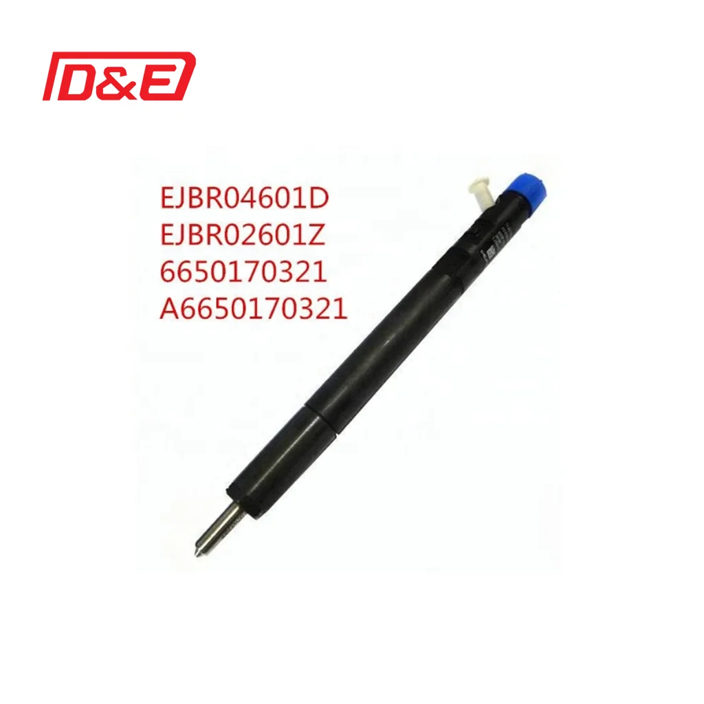 Diesel Common Rail Fuel Injector EJBR04601D  R04601D  EJBR02601Z  A6650170321 A6650170121 for Ssangyong