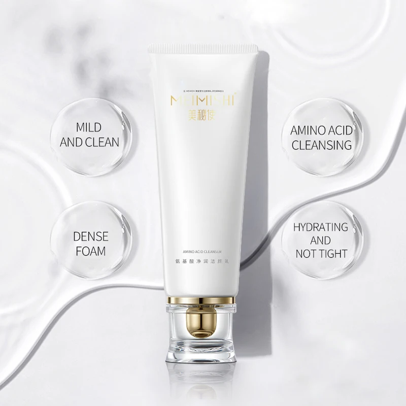 Manufacturers Wholesale hydrating foaming facial cleanser mousse Anti Wrinkle Acne Treatment Deep Cleansing Face Wash