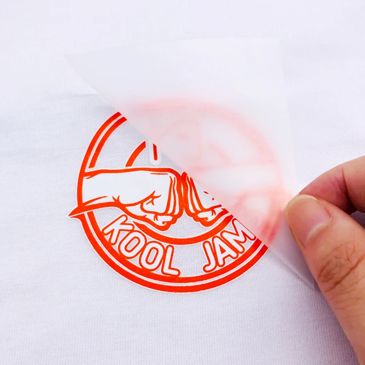 Custom Screen Printed Logo Clothing Heat Press Tag Label Personalized Private Heat Transfer Designs for Tshirts